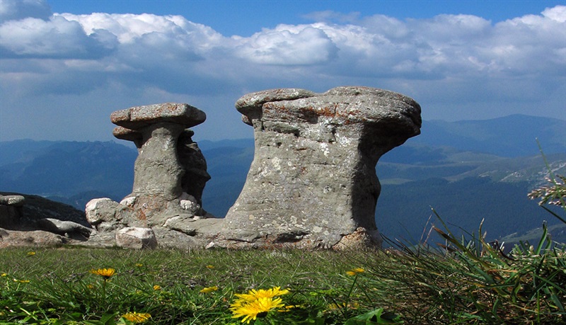 Babele, atrakcja Bușteni, góry Bucegi